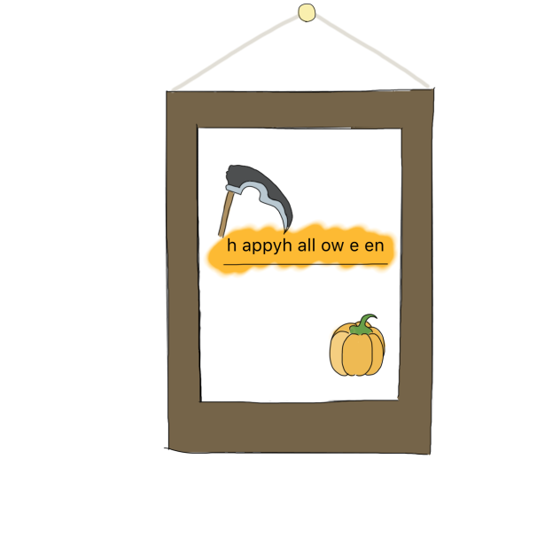ハロウィンの絵
