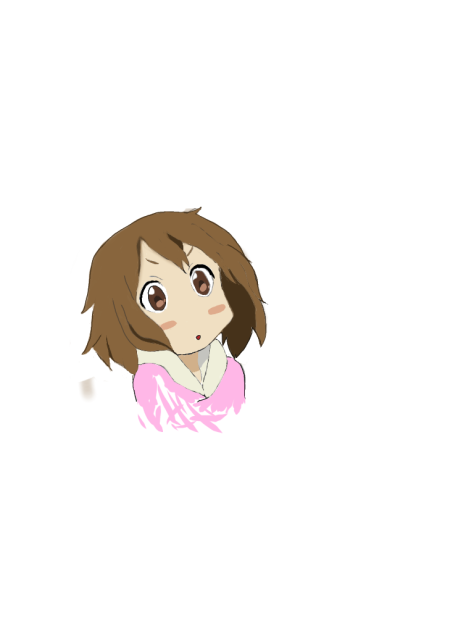 生後初のお絵かき