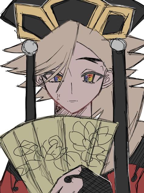 おこ童磨らくがき