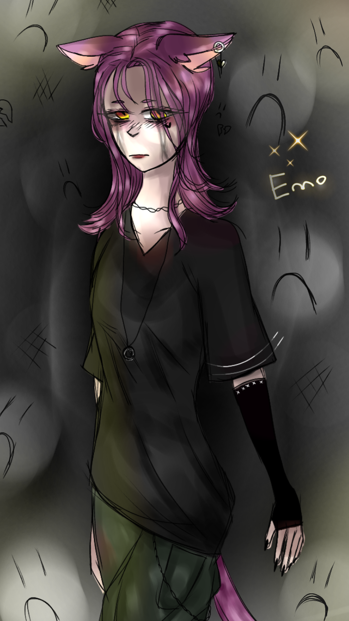 Emo Mawi Hırsız💀 - ibisPaint