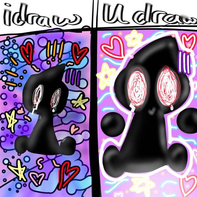 I draw you draw!