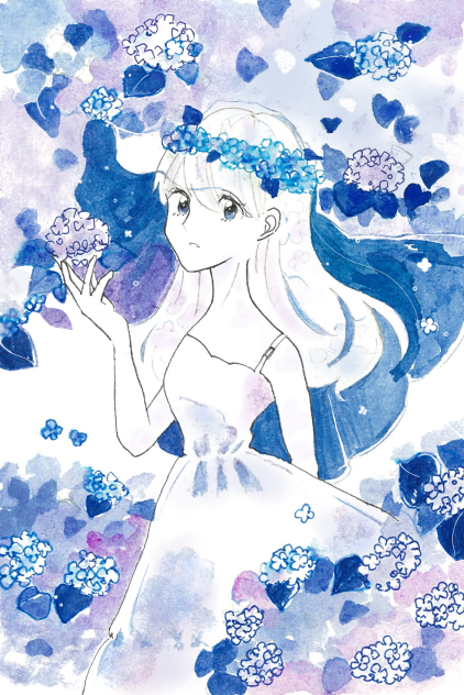 紫陽花の君