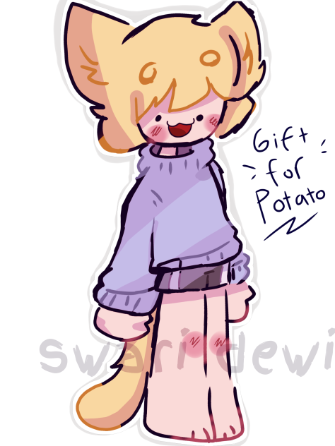 gift for potato ❤️✨