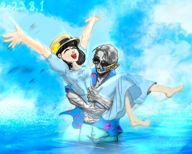 梅雨明けの夏空