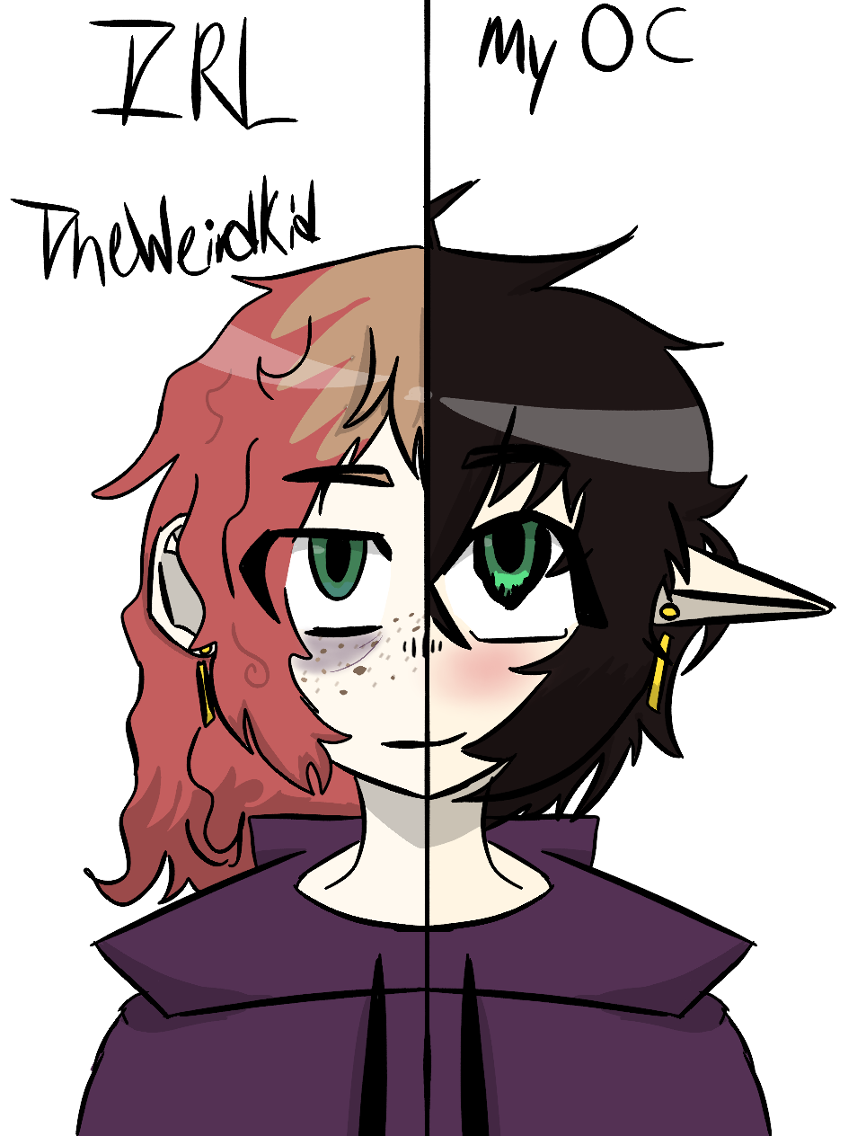 Irl vs OC - ibisPaint