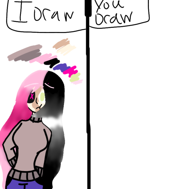 I draw you Draw - ibisPaint