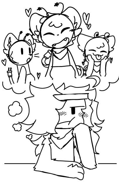 funny lightbrush sketch #2