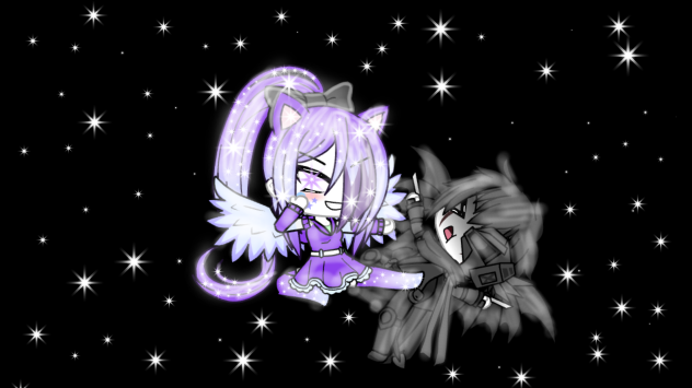 galaxy rainbowslender cat