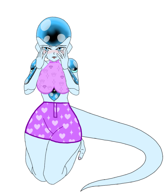 My OC IceHeart as an icejin