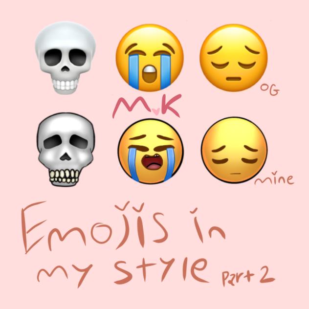 Emojis in my style (part 2)