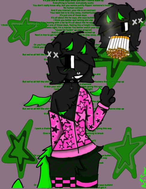 Your Greed Sickens me 💚