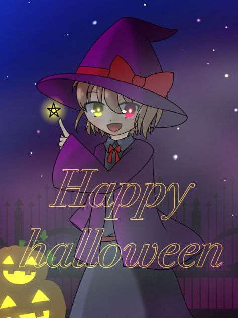 Halloween 魔法使い