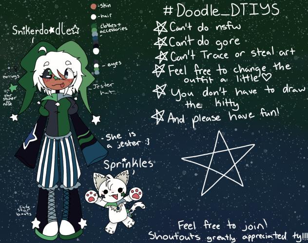 ☆~•°•{DOODLE'S DTIYS}•°•~☆