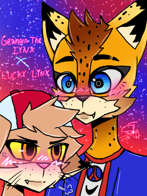 Germain the lynx x lucky lynx