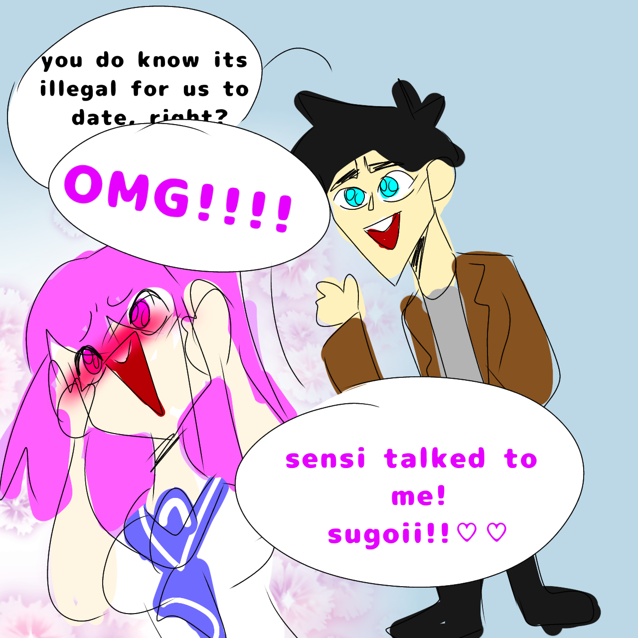 Anime High - forbidden love - ibisPaint