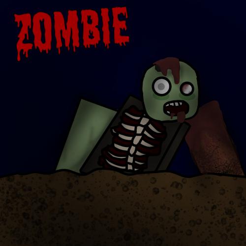 Zombie - Die of death art