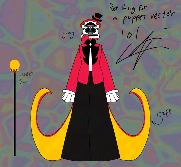 reference for a new puppet vector