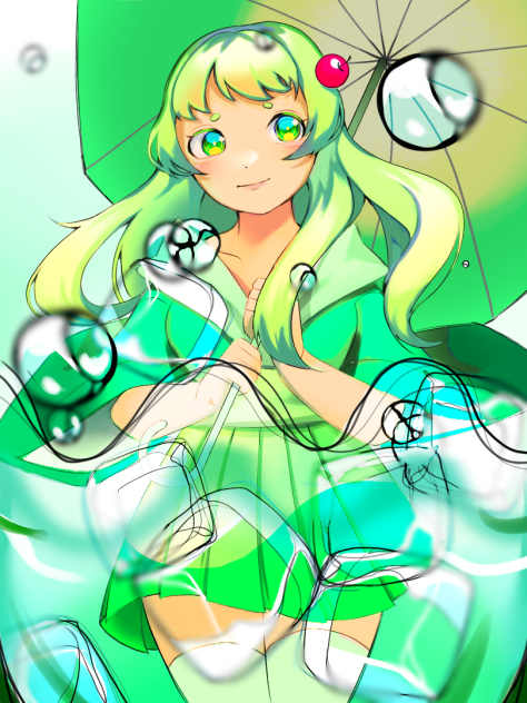 メロンクリームソーダちゃん！ - ibisPaint