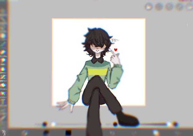 昔のラフ使ってみた