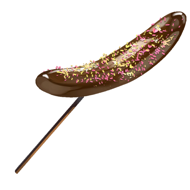 chocolate banana 1