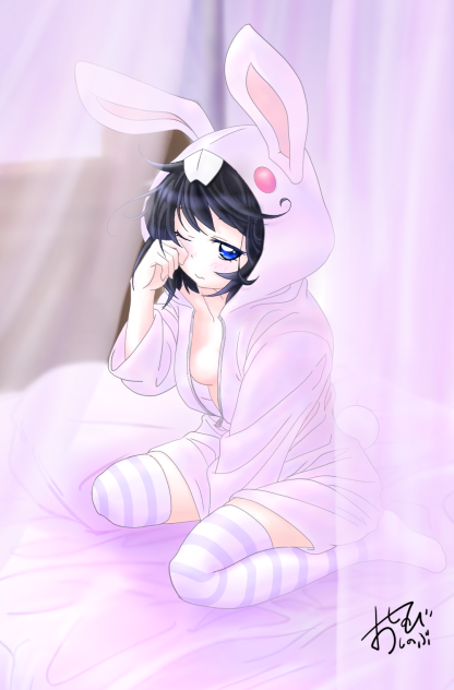 ねむたいうさぎ