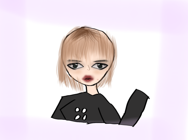 Looks like a Bratz doll with a nose - ibisPaint