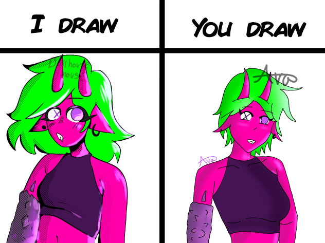 I Draw You Draw with Dollhouse Mouse