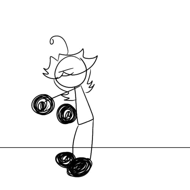 a goofy aah dance just because