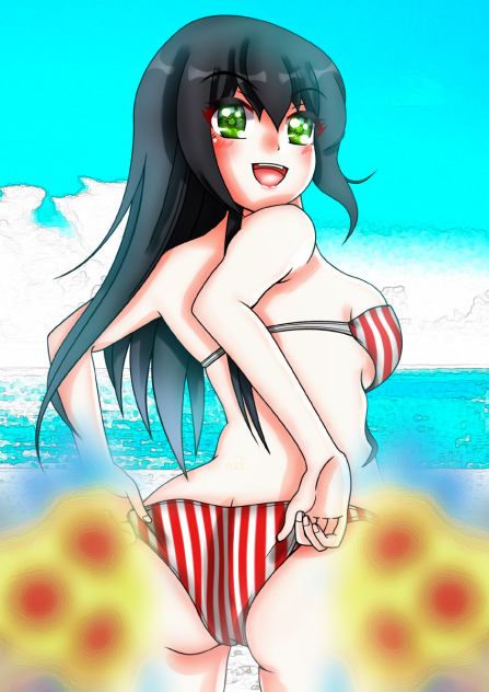 真夏に輝く太陽少女(サンシャインガール)☆