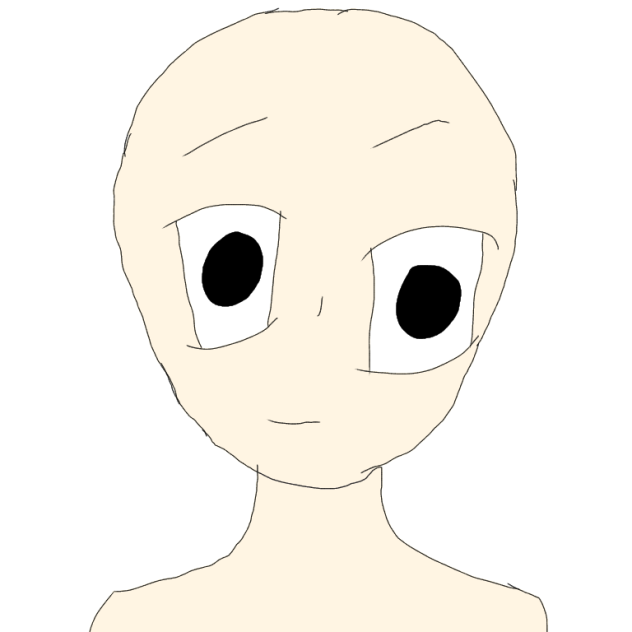 Regular anime face