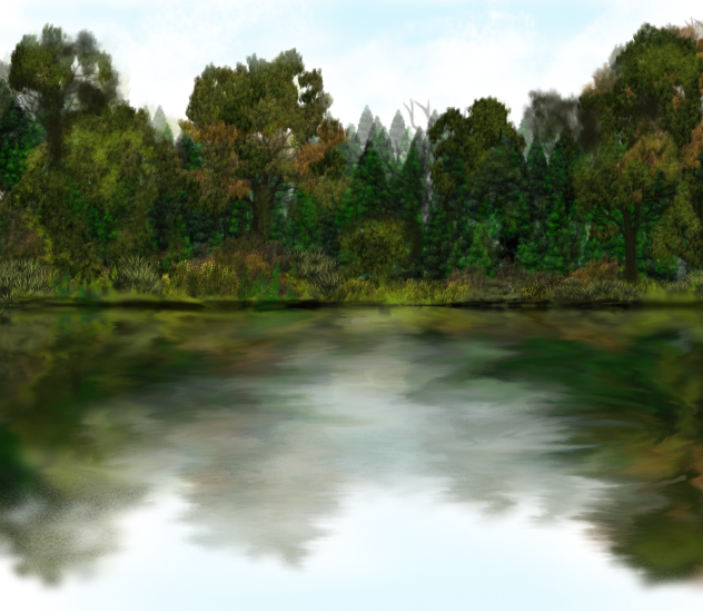 a random hiden fishing spot