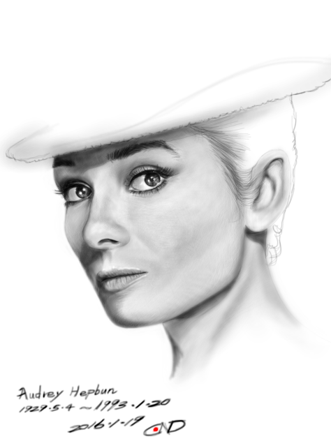 Audrey Hepburn(1929.5.4~1993.1.20)