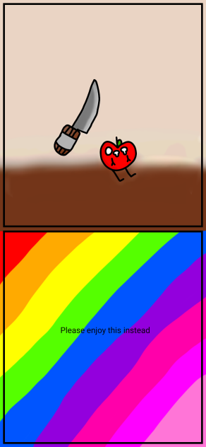 horror comic for apples