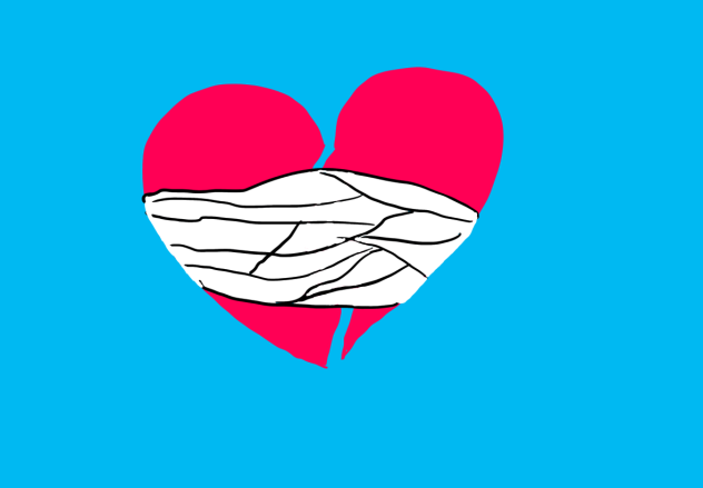 Разбитое сердце A broken heart - ibisPaint