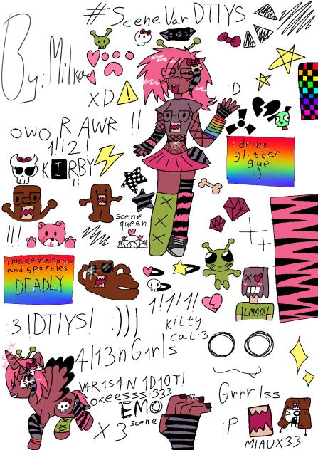 !!Emo scene DTIYS!!