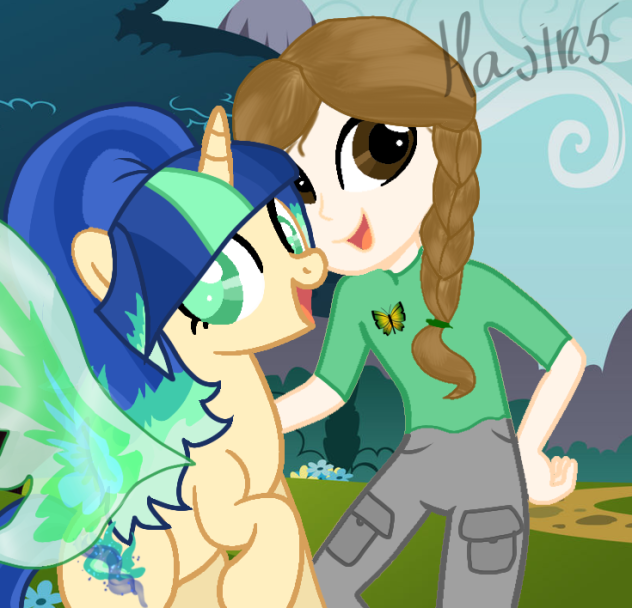 Me and my little pony. - ibisPaint