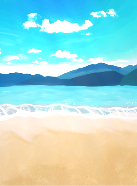 浜辺の風景