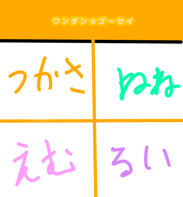 ワンダショゴーセイ