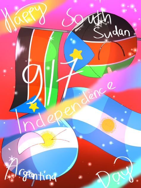 Happy Independence Day 🇦🇷🇸🇸