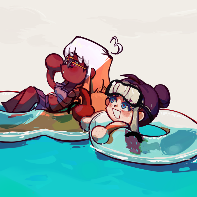 i went to a water park today
