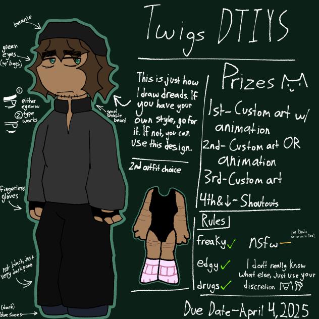 twigs dtiys hehe