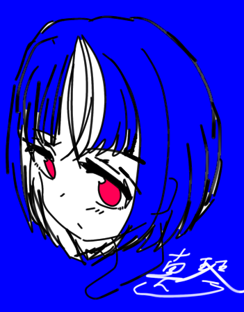 雑いアイコン風イラスト Ibispaint