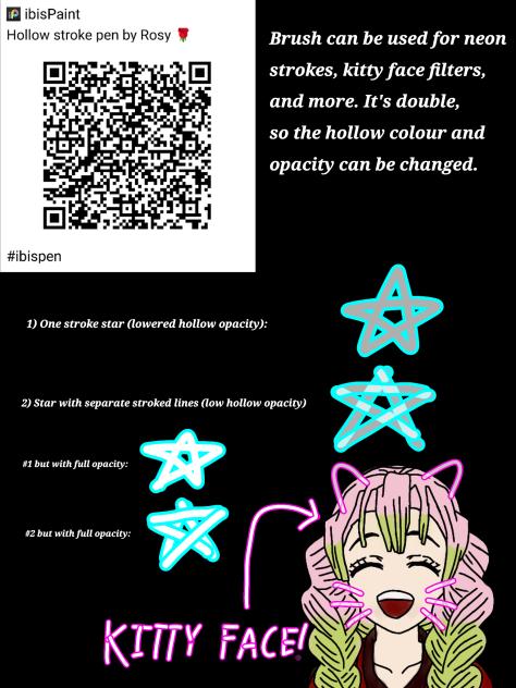 Hollow stroke pen ⭕