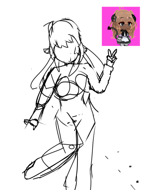 Sketch. - WIP - ibisPaint