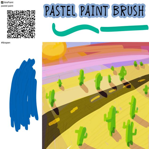 pastel paint brush