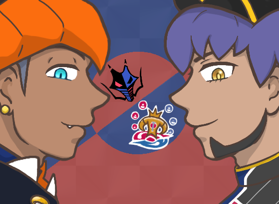 キバナさんとダンデさん