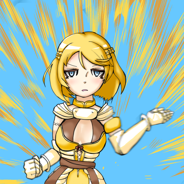 ツッコミを入れるジャンヌ