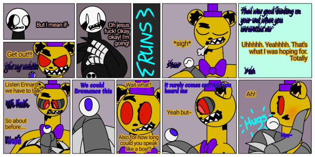 N-o, Eyes on the Inside. p7 FNaF comic
