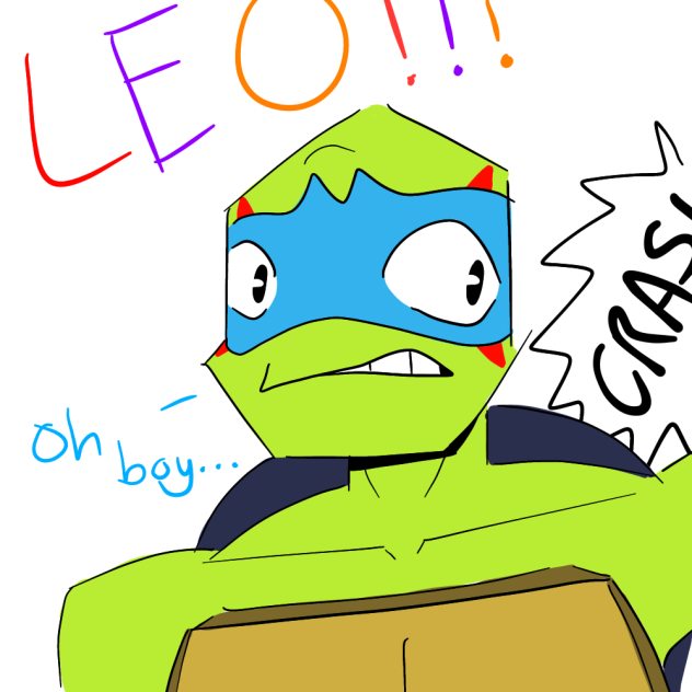 Leo’s done it now 😅