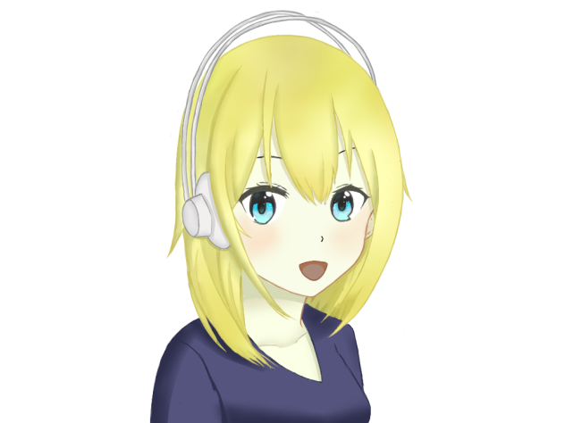 金髪の子